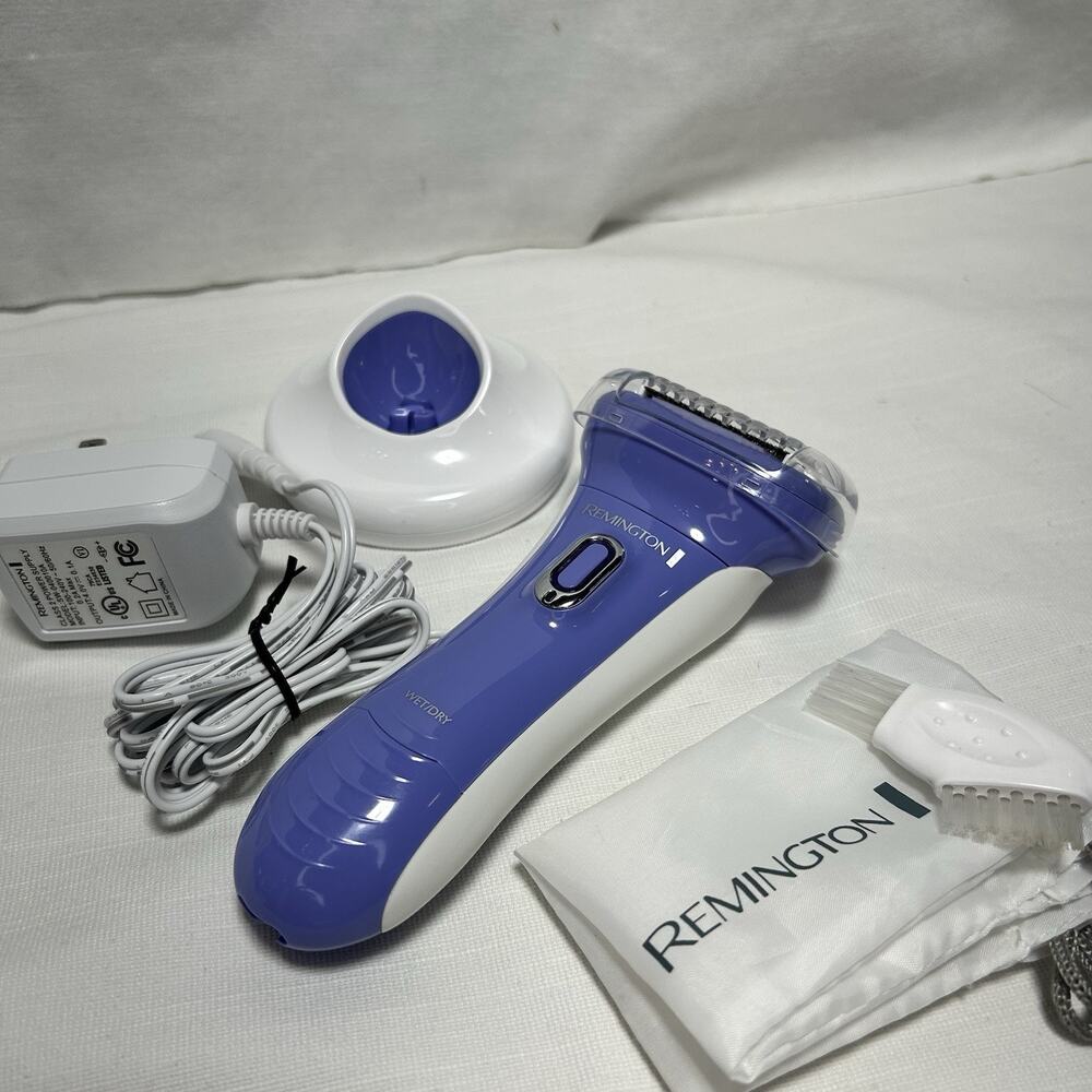 Remington Smooth & Silky 4-Blade Electric Shaver for Women, Wet/Dry Use- Read Me